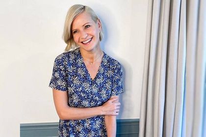 Małgorzata Kożuchowska zachwyca sukienką w kwiaty polskiej marki Greenpoint! Model w sam raz na wiosnę!