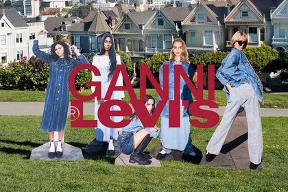 Klasyczny denim i duńska estetyka? Przedstawiamy wspólną kolekcję Levi's x Ganni. Zakochasz się w tych krojach!
