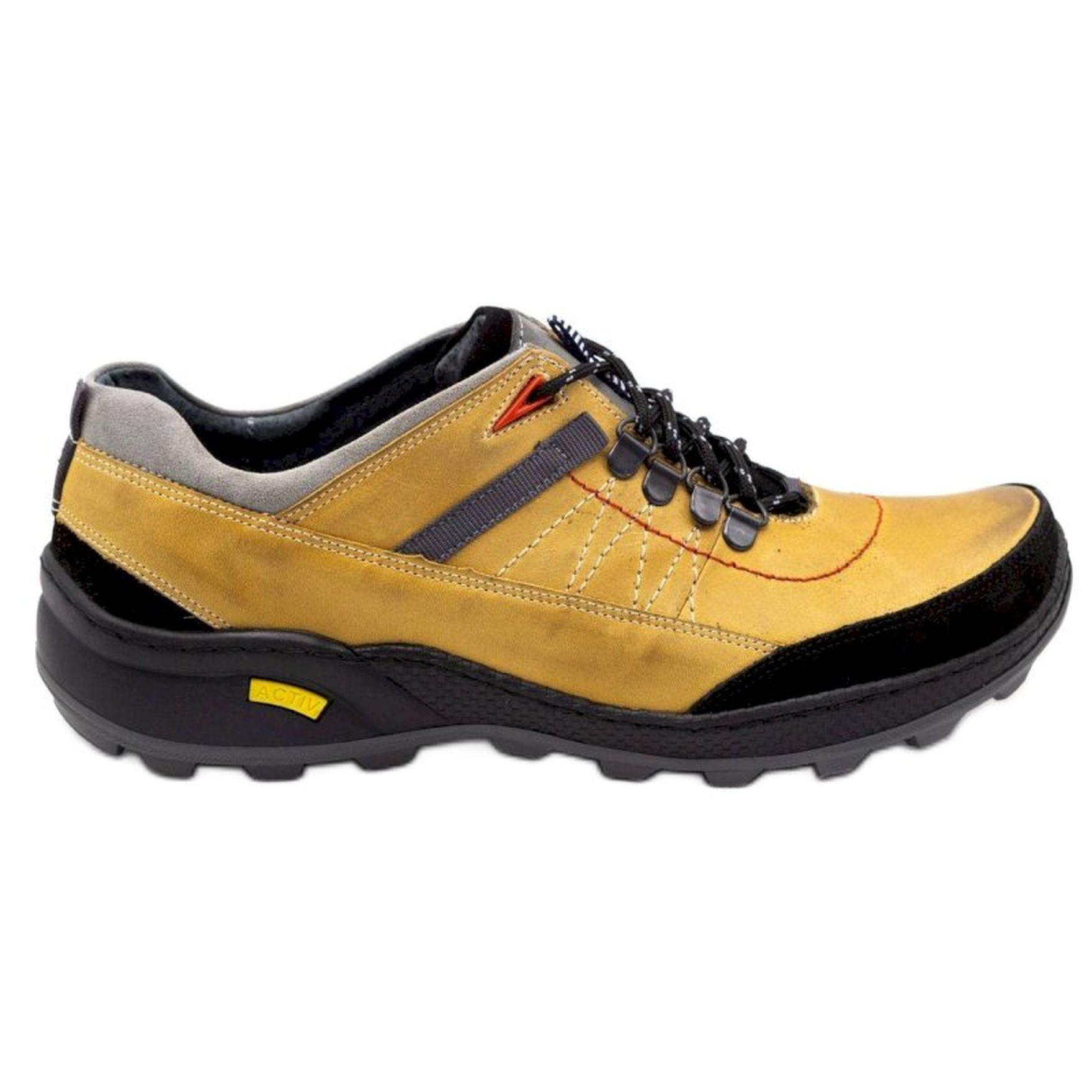 Olivier Męskie buty trekkingowe 274GT zółte żółte