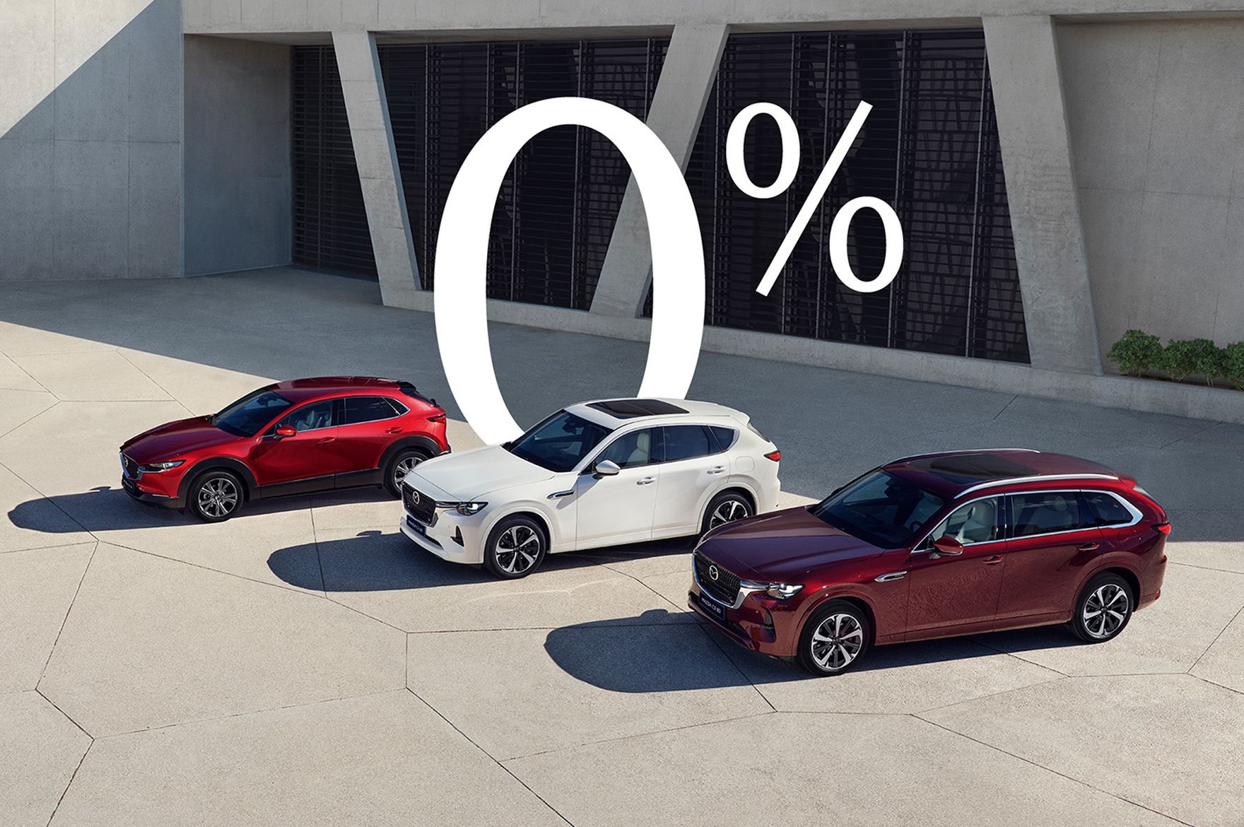 Nie czekaj na przyszłość. Mazda właśnie ją dostarczyła z kosztami finansowania od 0%!