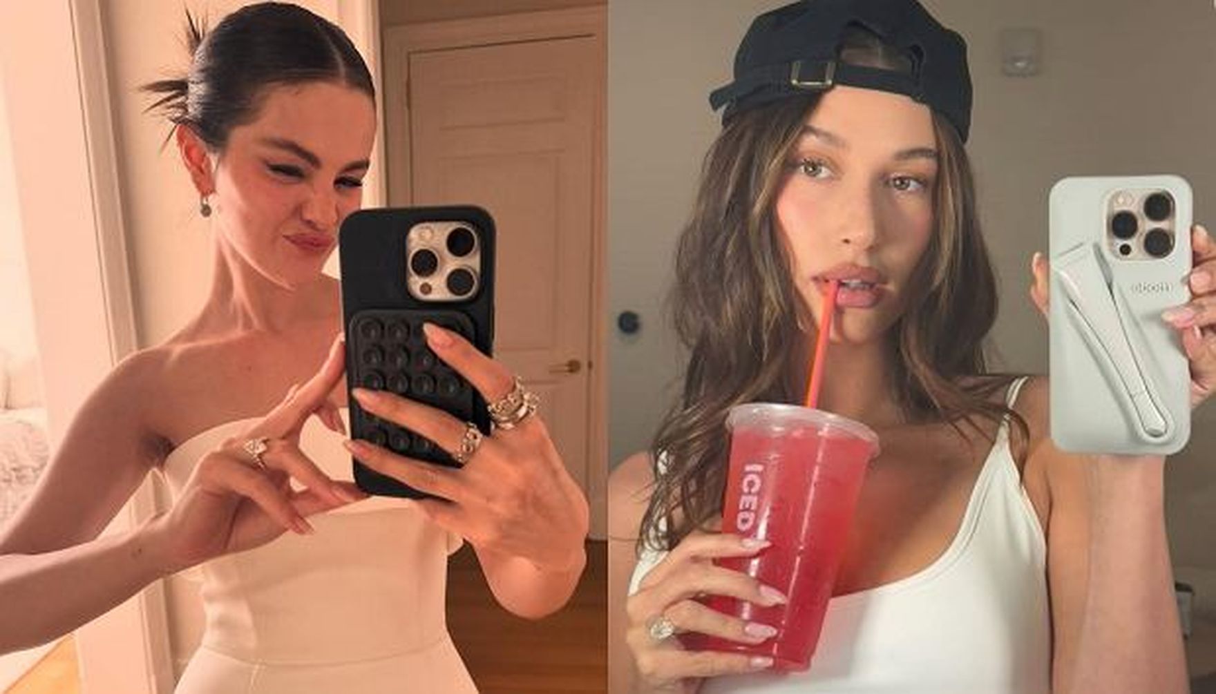 Ballet slipper nails - paznokcie na lato 2025 jak z opery Garnier. Ten trend uwielbiają Selena Gomez i Hailey Bieber