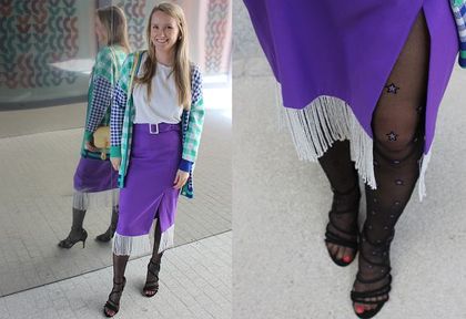 #Stylizacje Avanti24. Jeśli fiolet to z fantazją! Tu nie ma miejsca na minimalizm