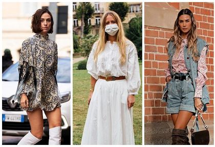 W kwiaty, z bufkami i ażurowym zdobieniem! Top 18 bluzek w stylu lat 70., które chcemy mieć